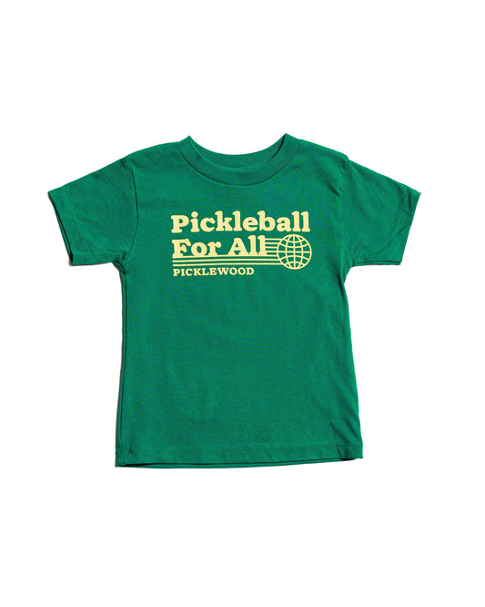 Kids Pickleball For All Tee